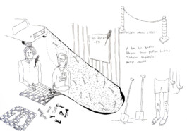 366 drawings by Sophia Tabatadze