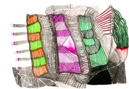 366 drawings by Sophia Tabatadze