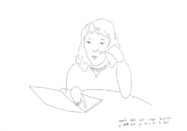 366 drawings by Sophia Tabatadze