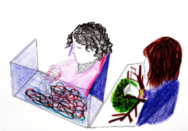 366 drawings by Sophia Tabatadze