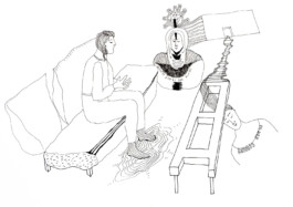 366 drawings by Sophia Tabatadze