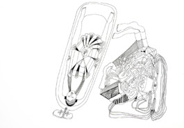 366 drawings by Sophia Tabatadze