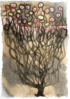 366 drawings by Sophia Tabatadze