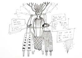 366 drawings by Sophia Tabatadze