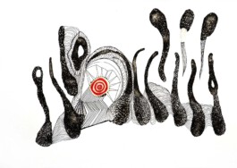 366 drawings by Sophia Tabatadze