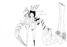 366 drawings by Sophia Tabatadze