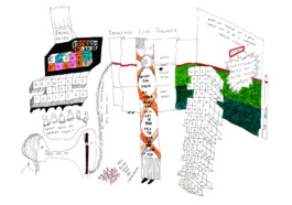 366 drawings by Sophia Tabatadze