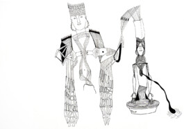 366 drawings by Sophia Tabatadze