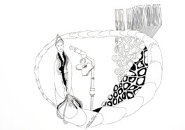 366 drawings by Sophia Tabatadze